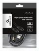 Кабель Cablexpert CC-HDMI4L-1M HDMI-HDMI V.1.4 вилка/вилка 1м Black - изображение 5