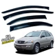 Дефлекторы окон (ветровики) для Kia Sorento 2002-2009 накладные (DEFL) Q2 - изображение 1