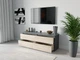 ТБ тумба Moreli ST-223 Ш1400/В530/Г400 Антрацит-Дуб сонома - изображение 2
