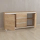 Комод Forte Mikkel Ш 1502/В 759/Г 390 Дуб крафт-Білі планки - зображення 1