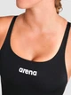 Купальник суцільний жіночий Arena Women's Team Swimsuit Swim Pro 005803-550 38 Black-White (3468336808900) - зображення 3