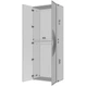 Шафа для одягу з двома штангами С-7.3 Білий/Білий IDEA - зображення 6