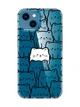 Прозорий чохол для iPhone 13 mini Котики (принт 392) - зображення 1