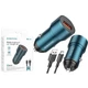 Зарядний пристрій Borofone BZ19A Type-C QC3.0 18W (1USB/3.0A) Blue - зображення 2