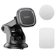 Тримач для телефону в машину на панель BOROFONE BH97 NT Ice magnetic car holder(center console) Black - зображення 3