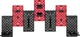 Настенная доска-органайзер OfficePro WO1080B Black/Red - изображение 2