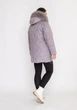 Женская зимняя куртка большого размера UF-fashion ЛР-175-песец 52 пудровый - изображение 4