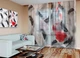 3D - Фото Тюль PHOTODECOR "Пір'я з крапельками води" - зображення 1