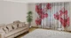 3D - Фото Тюль PHOTODECOR "3D Квіти зі стразами та перли" 1 кв.м - зображення 2