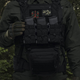 Сумка-напашник PRO 2-го Ukrarmor класса защиты. Размер L (16х28 см). Материал Cordura 500D. Черный - изображение 3