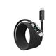 Кабель для зарядки та обміну даними USB YOKI YK-DI88 DISPLAY Series Type-C to Type-C 100W (5A/20V) 2m Black - зображення 6