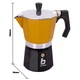 Кавоварка Bo-Camp Hudson 3-cups Yellow/Black (2200518) - зображення 2