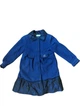 Детское зимнее пальто для девочки Blumarine baby 116 см Синее - изображение 1