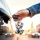 Брелок-подвеска "Котенок " для сумки или в авто серый - изображение 4