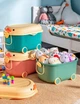 Багатофункціональний ящик для зберігання іграшок POPPET "Каченя Оранж", на колесах, середній (PP-001O-M) - зображення 8