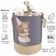 Кошик для зберігання іграшок POPPET "Медвежатко" (PP001-L) - зображення 2