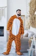 Піжама кігурумі My Kigu чоловіча Тигр Коричневий розмір XL 175-185 см (21028411) - зображення 3