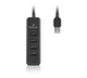 USB концентратор REAL-EL HQ-175, 4 порта, черный - изображение 10