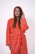 Халат жіночий UT HT01 2182 3XL Персиковий - изображение 2