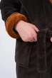 Халат дитячий UT HTD01 2195 152 Темно-коричневий з коричневим - изображение 4