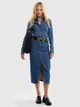 Spódnica ołówkowa damska jeansowa Big Star Cara 513 W27 Granatowa (5900714788216) - obraz 5
