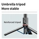 Селфи-палка штатив Selfie Stick L12D с 2 LED лампами и Bluetooth кнопкой Монопод-трипод - изображение 5