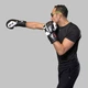 Боксерські рукавиці RDX F4 Boxing Sparring Gloves Hook&Loop WHITE/BLACK 10 унцій (капа в комплекті) - зображення 5
