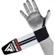 Бінти для зап'ястя (кистьові бинти) RDX W2 Gym Wrist Wraps BLACK/WHITE PLUS - зображення 2
