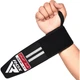 Бинти для зап'ясть (кистьові бинти) RDX GYM WRIST WRAP R11 BLACK/WHITE - изображение 2
