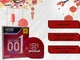 Презервативы Muaisi 001 Ультратонкие Red 3 шт (ROZ6400230548) - изображение 2
