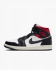 Кроссовки Air Jordan Retro 1 Mid Casual Shoes Black/White Bq6472-061 36.5 - изображение 2
