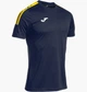Футболка Joma Camiseta Manga Corta Olimpiada Marino Amarillo Blue 103245.339 L - изображение 1