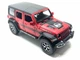 Машина Автосвит Jeep vlanger инерционная открываются двери капот багажник 21см Красная (AP-1979) - изображение 3