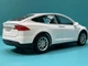 Машина Автосвіт Tesla Model X інерційна відчиняються двері капот багажник 20см Біла (AP-1722) - зображення 4