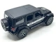 Машина Автосвит Jeep vlanger инерционная открываются двери капот багажник 21см Черная (AP-1979) - изображение 2