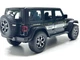 Машина Автосвит Jeep vlanger инерционная открываются двери капот багажник 21см Черная (AP-1979) - изображение 3
