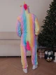 Пижама Кигуруми My Kigu Мужская Единорог Радужный Разноцветный Размер XL 175-185 см (21001411) - изображение 2