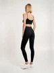Спортивные леггинсы для фитнеса высокие женские Giulia Leggings Shape S-M Черные (4823116921917) - изображение 4