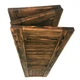 Дерев'яна ширма Обдурма 180х50х3 трюфель (ШДР-300628) - зображення 6