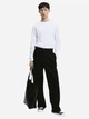 Лонгслив мужской H&M 1029317_бел M Белый (KZ2000001530832) - изображение 3