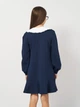 Подростковое школьное платье для девочки Бемби City collection PL413-800 140 см Синее (14413726645.800) - изображение 2