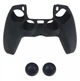 Ультратонкий силиконовый чехол Full Black для геймпада Sony DualSense™ (PS5) + в подарок накладки на стики [447688946] - изображение 1