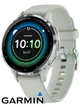 Смарт-годинник з сталевим безелем Garmin Venu 3S (010-02785-01) світло-сірий з силіконовим ремінцем - зображення 1