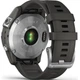 Сталевий годинник Garmin Fenix 7 (010-02540-01) сріблястий з чорним силіконовим ремінцем - зображення 8