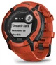 Смарт-часы с солнечной батареей и встроенным фонарем Garmin Instinct 2X Solar (010-02805-01) светло-красные с силиконовым ремешком - изображение 6