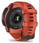 Смарт-часы с солнечной батареей и встроенным фонарем Garmin Instinct 2X Solar (010-02805-01) светло-красные с силиконовым ремешком - изображение 10