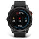 Стальные часы с солнечной батареей Garmin Fenix 7S Solar (010-02539-13) темно-серые с силиконовым ремешком - изображение 7