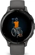 Смарт-годинник з сталевим безелем Garmin Venu 3S (010-02785-00) темно-сірий з силіконовим ремінцем - зображення 7