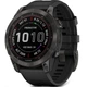 Титановые часы с солнечной батареей Garmin Fenix 7 Sapphire Solar DLC (010-02540-35) черные с силиконовым ремешком - изображение 10