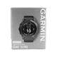 Титановые часы с подзарядкой от солнца и встроенным фонарем Garmin Fenix 7Х Pro Sapphire Solar DLC Edition (010-02778-11) темно-серые с силиконовым ремешком - изображение 13